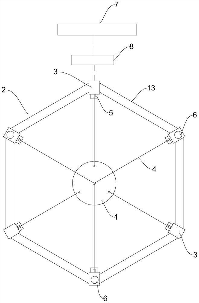 Rope-driven parallel agricultural robot system and control method thereof