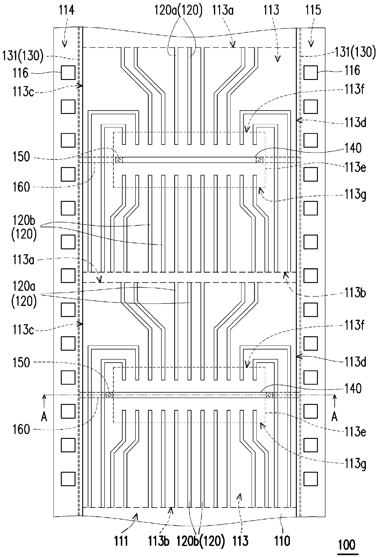 Chip packaging substrate and chip packaging structure