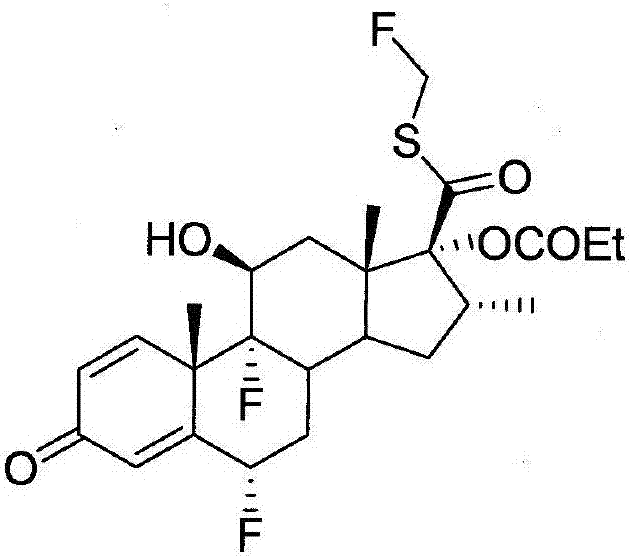 Methods of preparing intermediate of fluticasone propionate