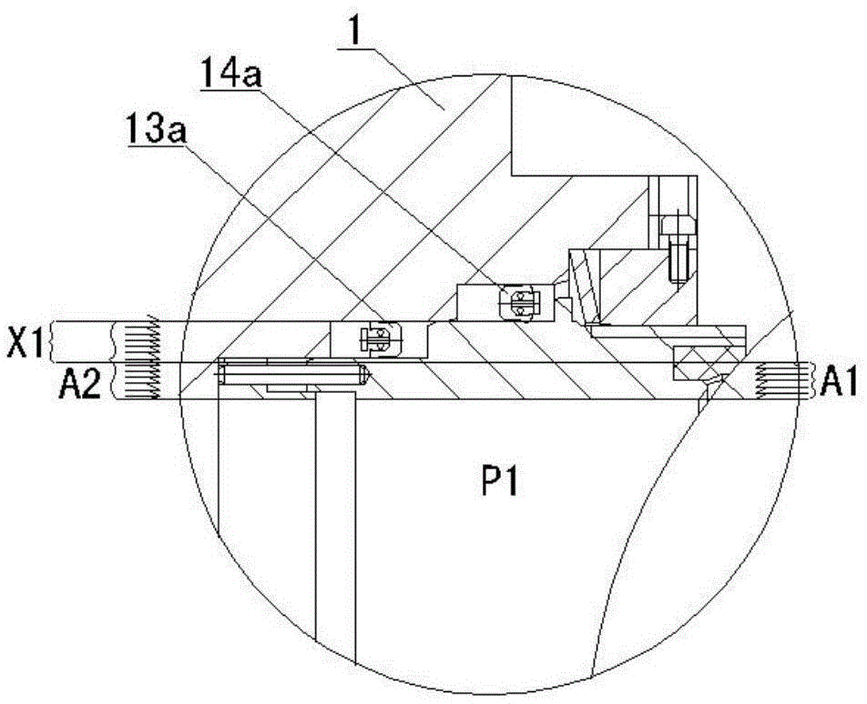 LNG ultra-low temperature top-mounting type ball valve seat capable of achieving pre-tightening force fine tuning and on-line disassembling