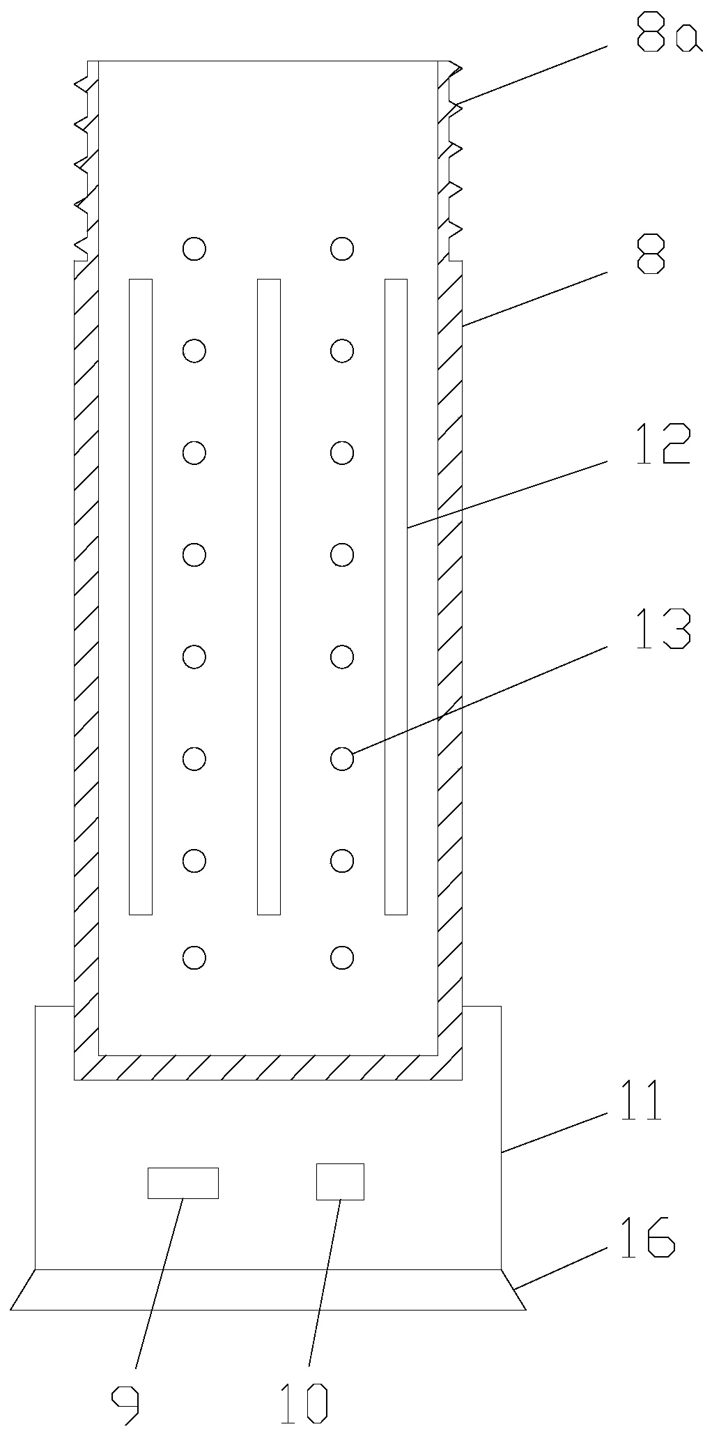 A self-cleaning bottled beverage heating device