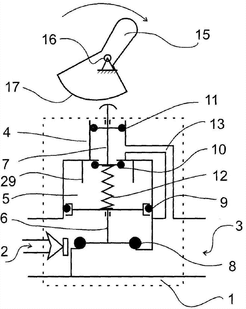 Auxiliary valve controlled self-cleaning main valve