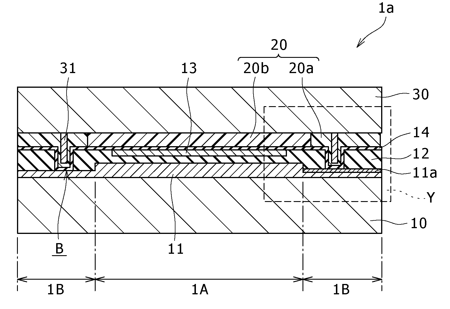 Display device with cooperating groove and insert sealing structure and manufacturing method therefor