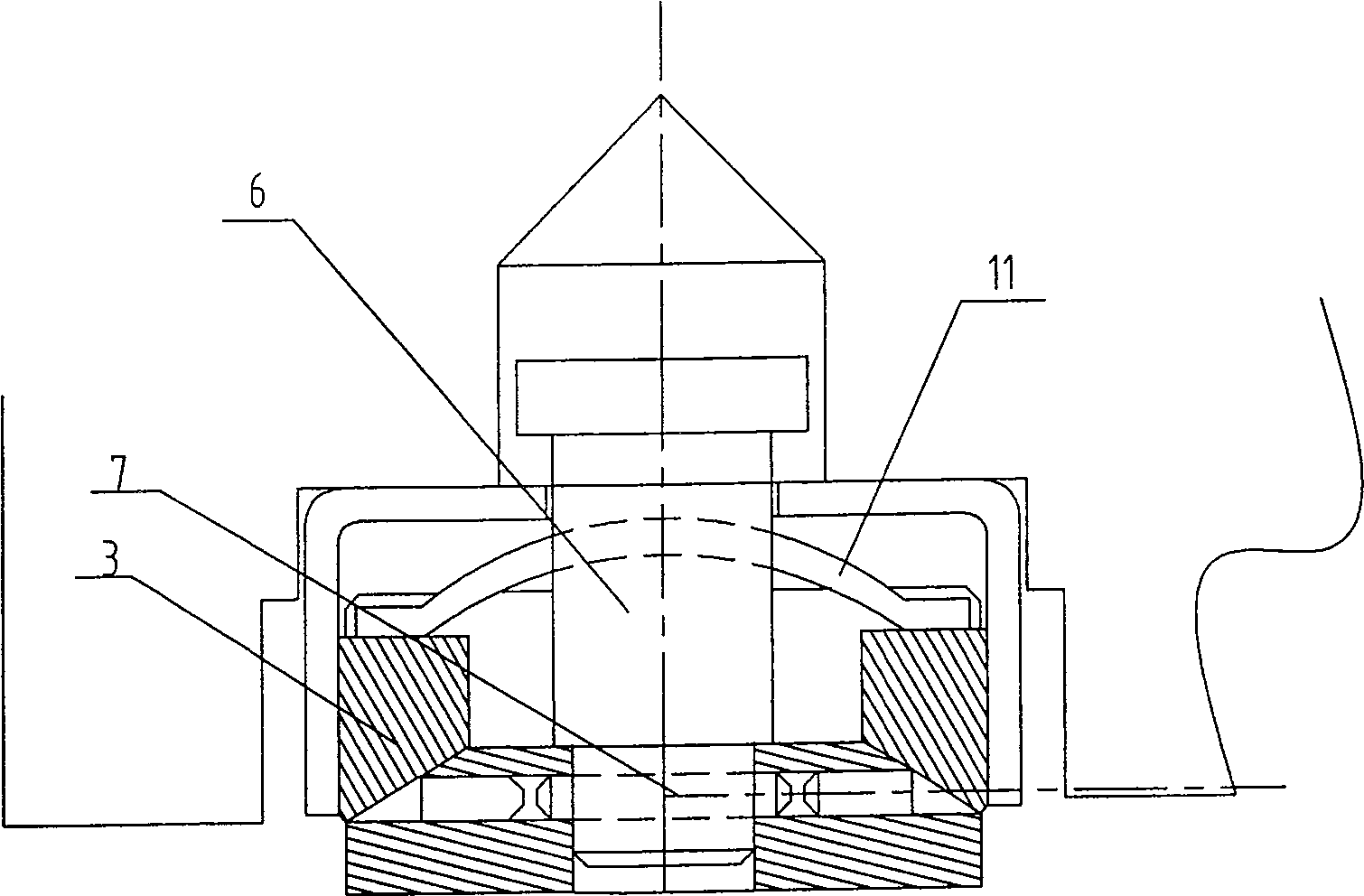 Sintering device, calcination machine double-ramp type move plate slide track sealing device