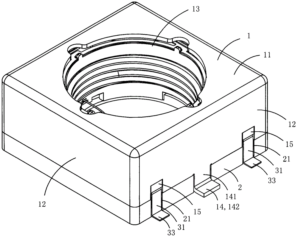 Micro-driving motor and lower spring for same