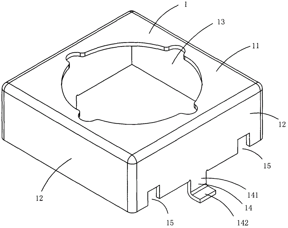 Micro-driving motor and lower spring for same