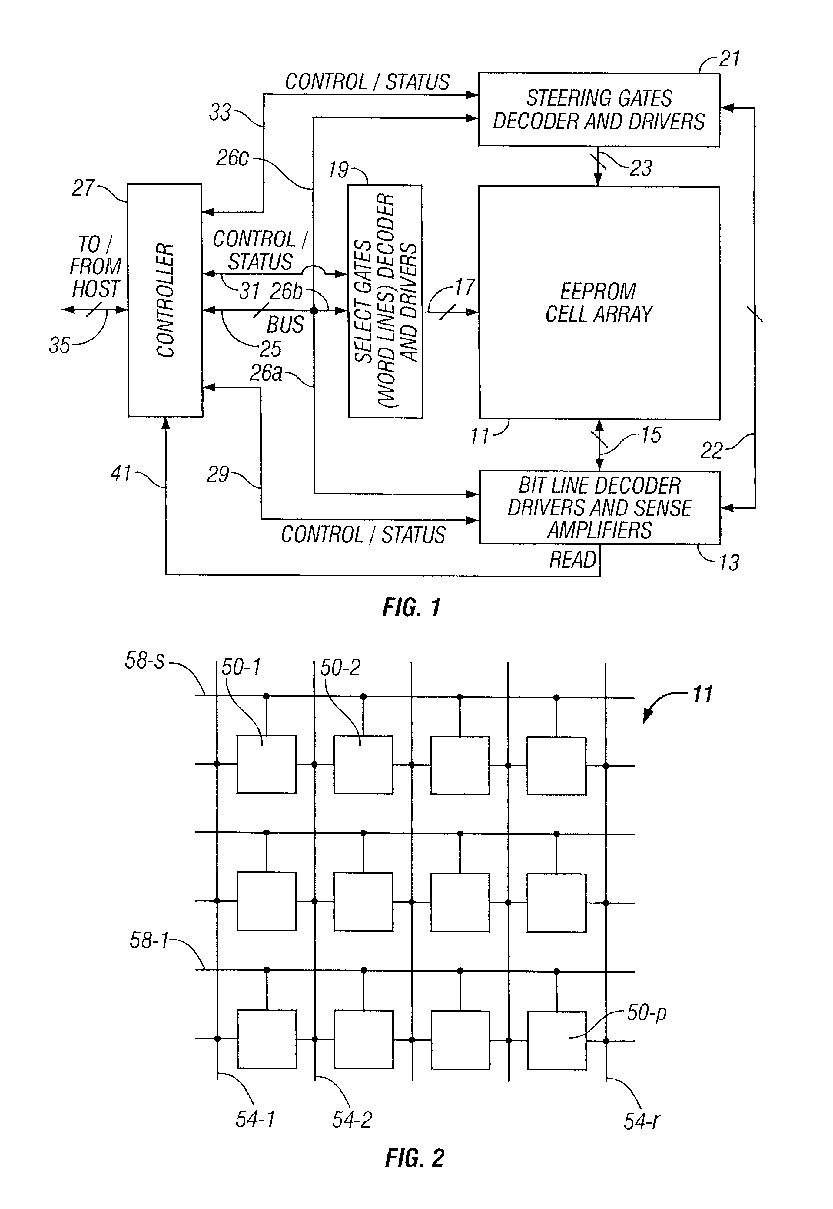 Dual cell reading and writing technique