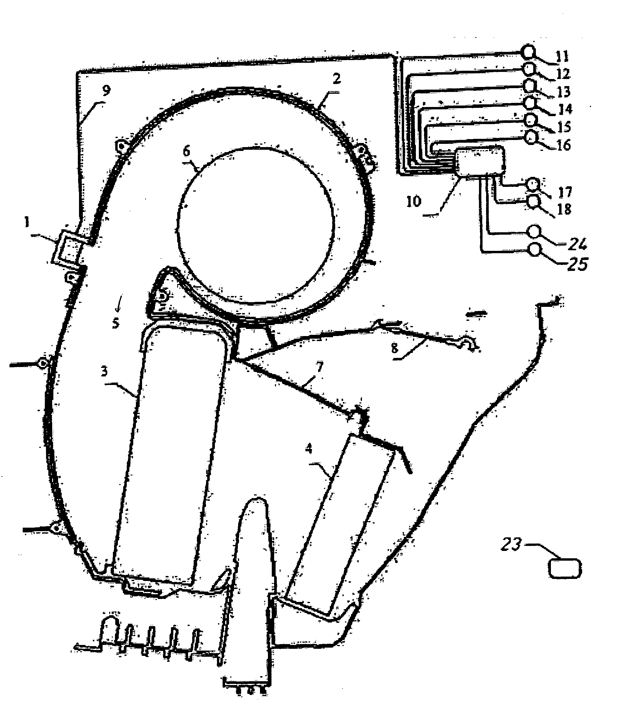 Method and apparatus for decontamination for automotive HVAC systems