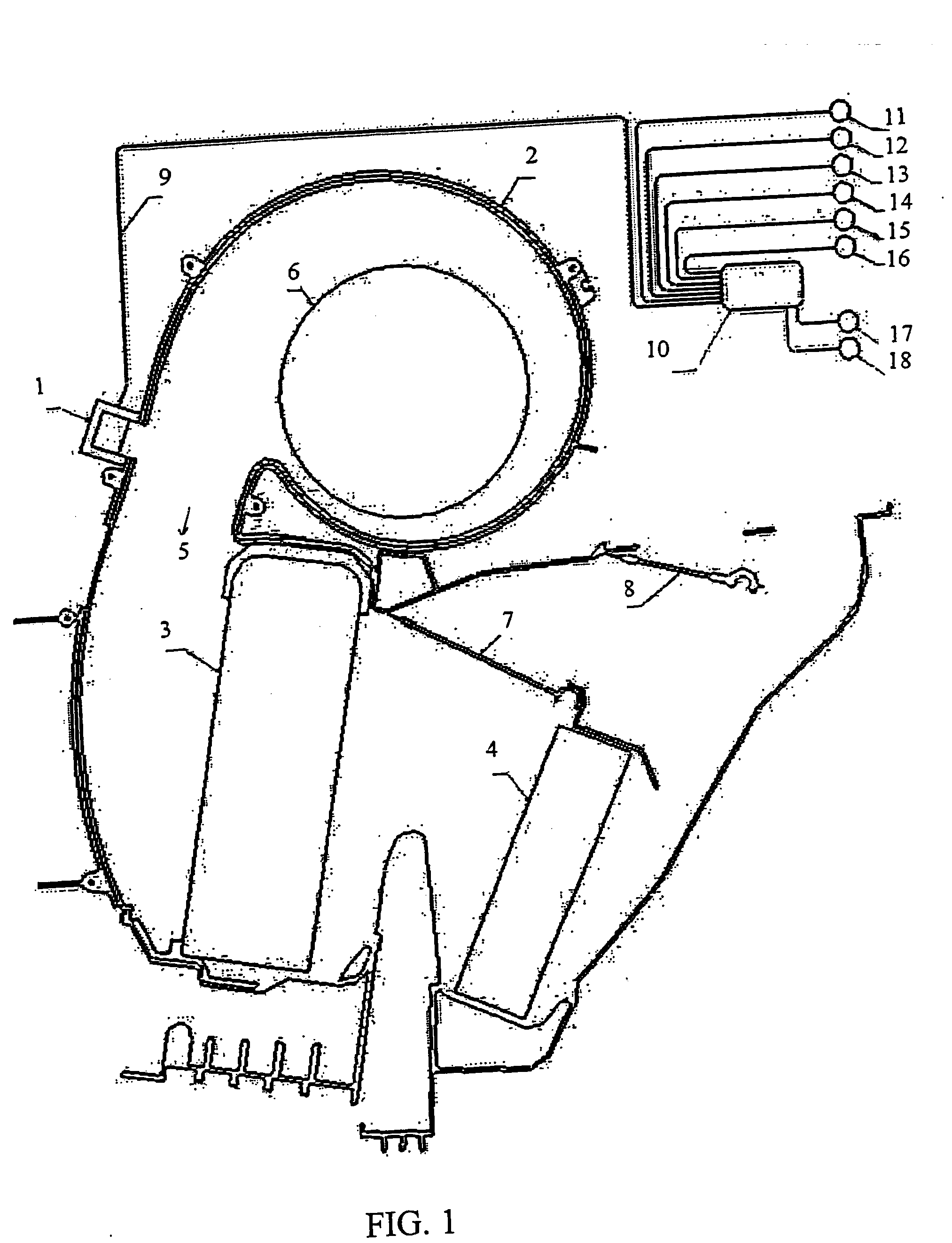 Method and apparatus for decontamination for automotive HVAC systems