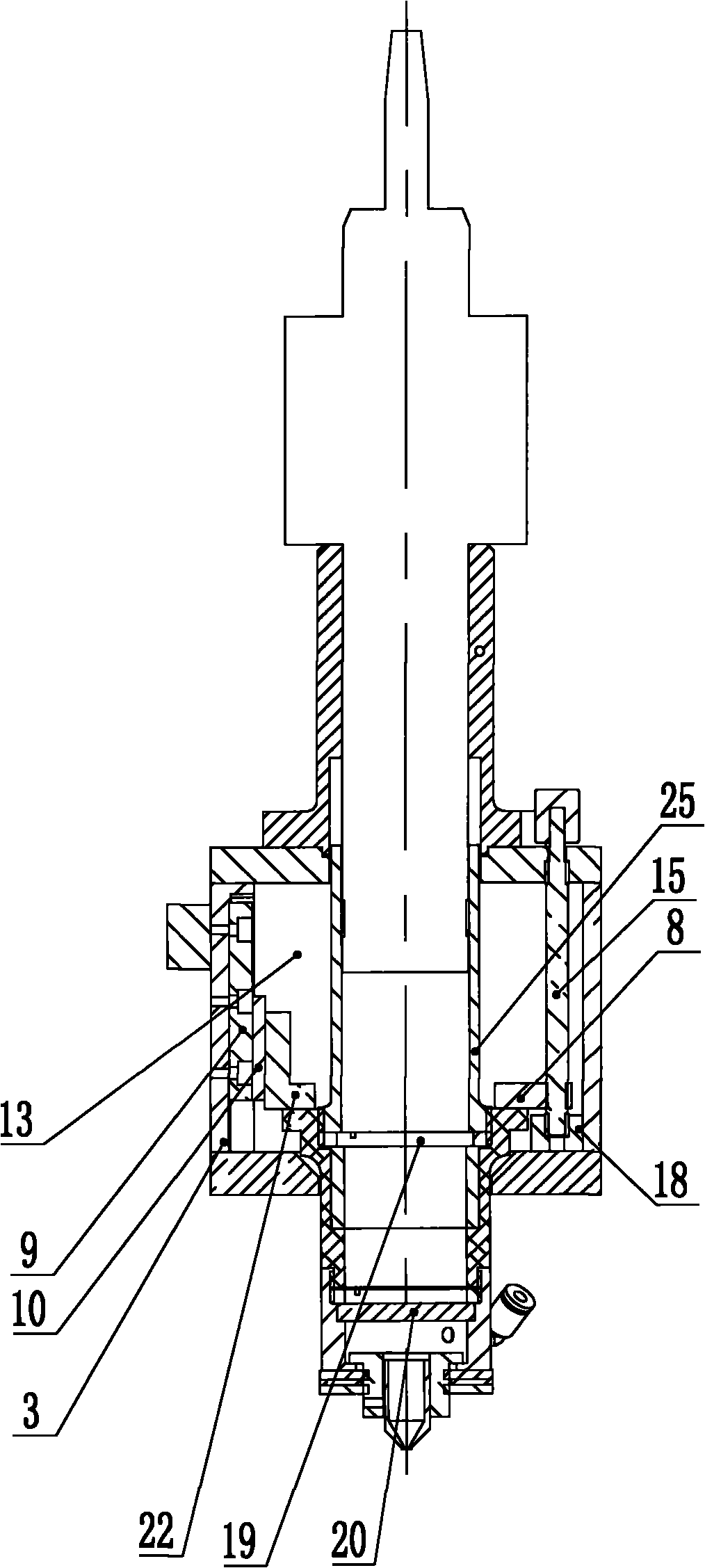 Laser cutting head