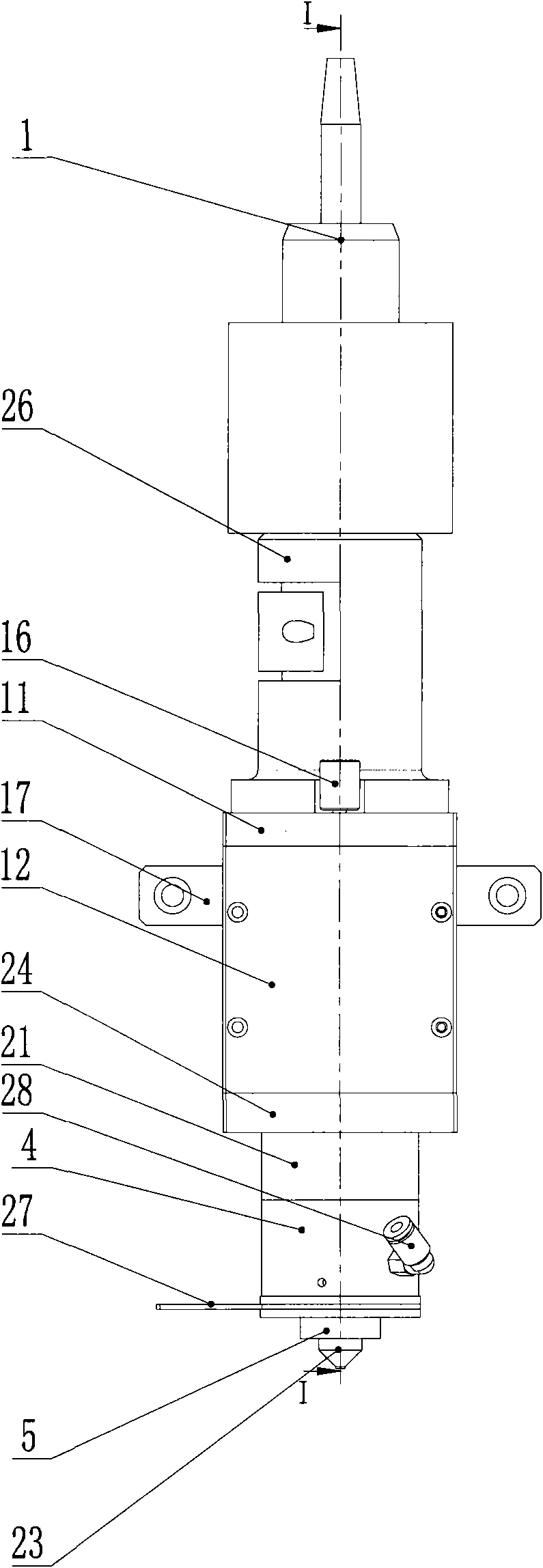 Laser cutting head