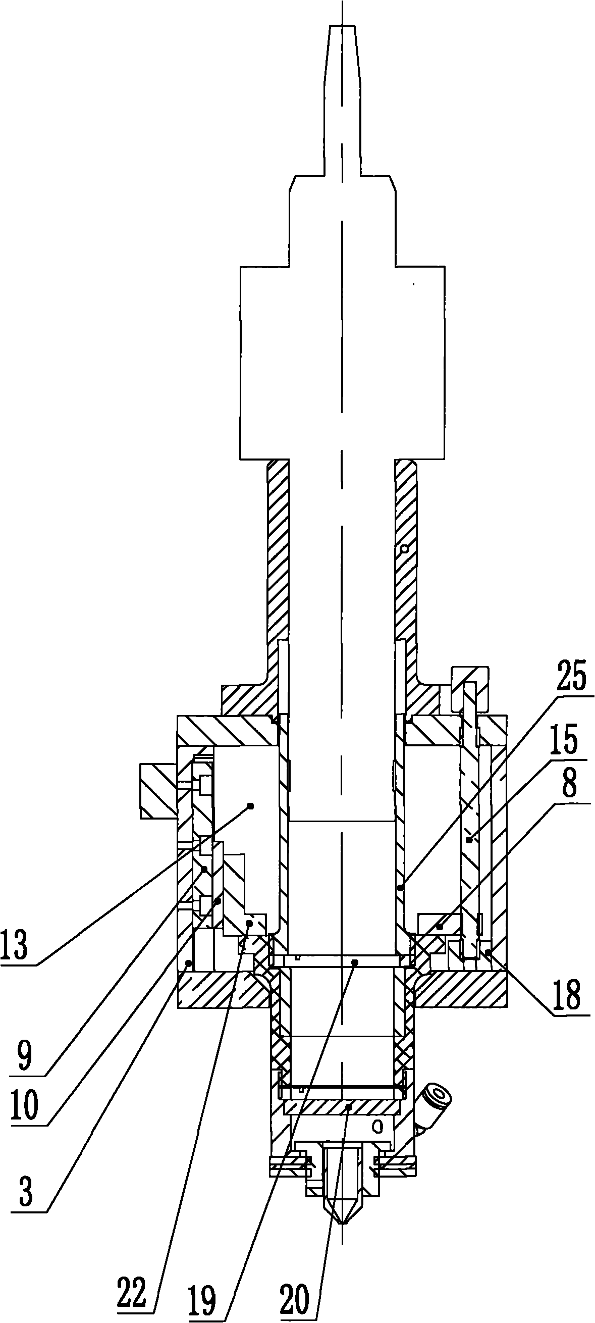 Laser cutting head