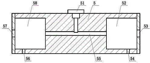 Laser multiple reflection photoacoustic spectroscopy technology-based aerosol optical absorption coefficient detection apparatus