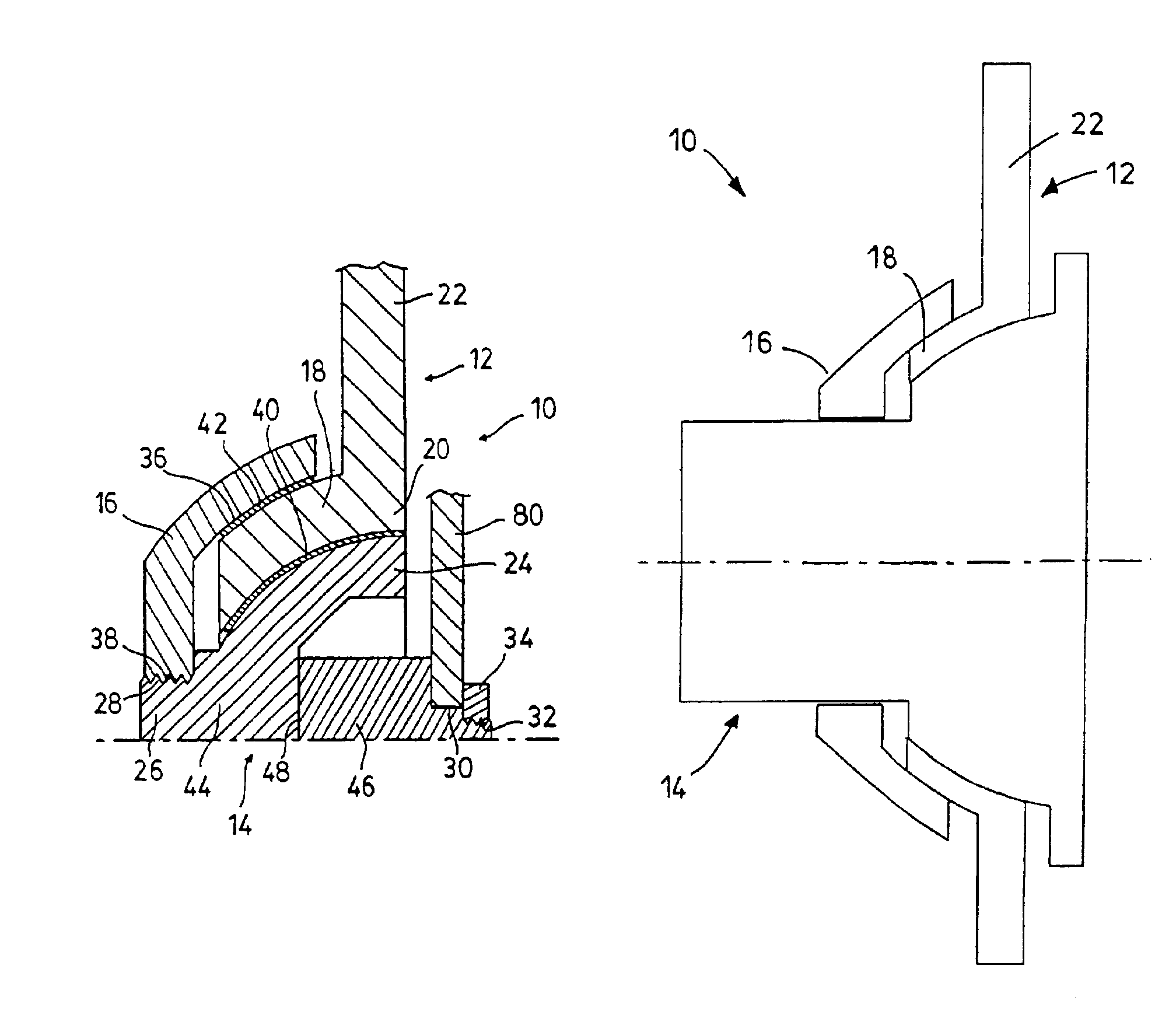 Measurement device and seating arrangement