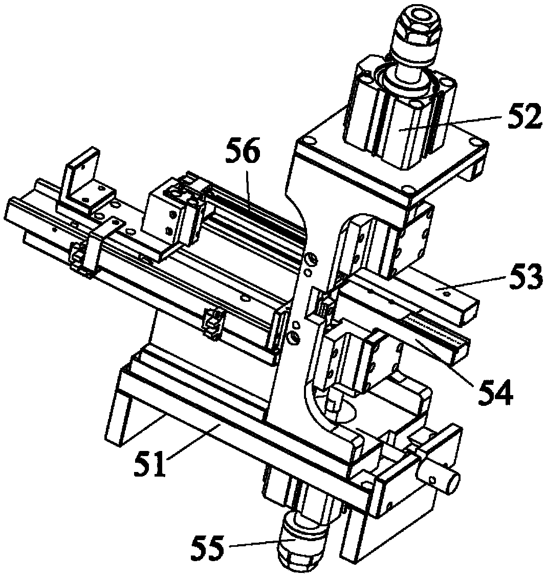 Tab rubberizing machine