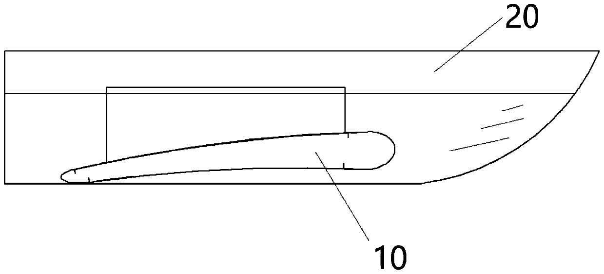 Energy-saving glider capable of increasing advancing speed of ship