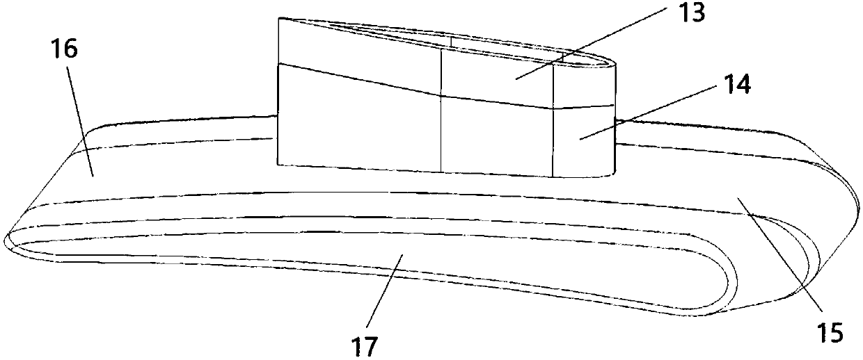 Energy-saving glider capable of increasing advancing speed of ship