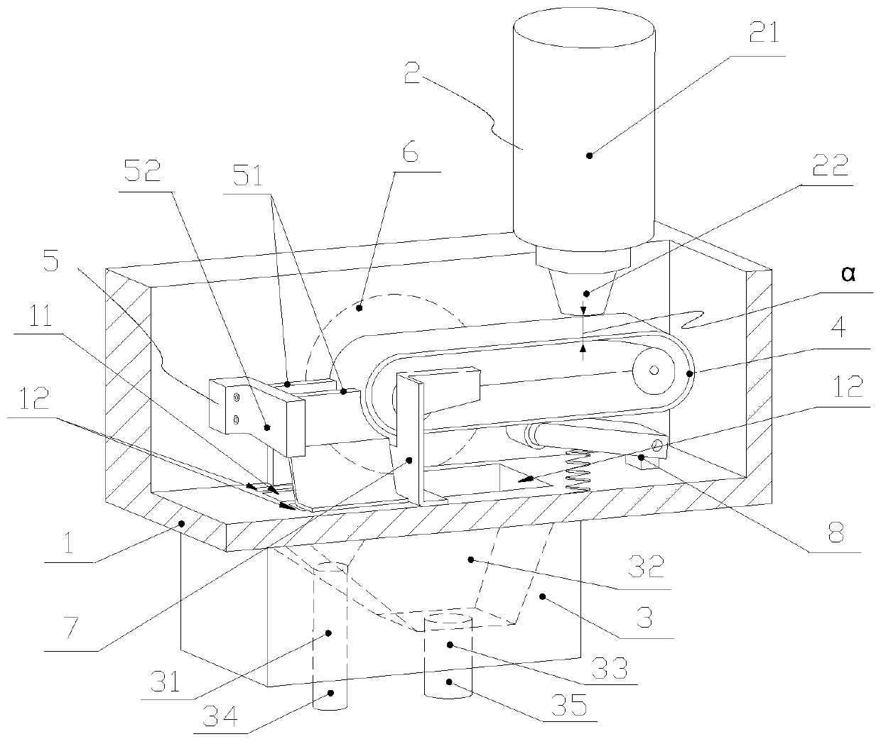 Large-particle solder feeder