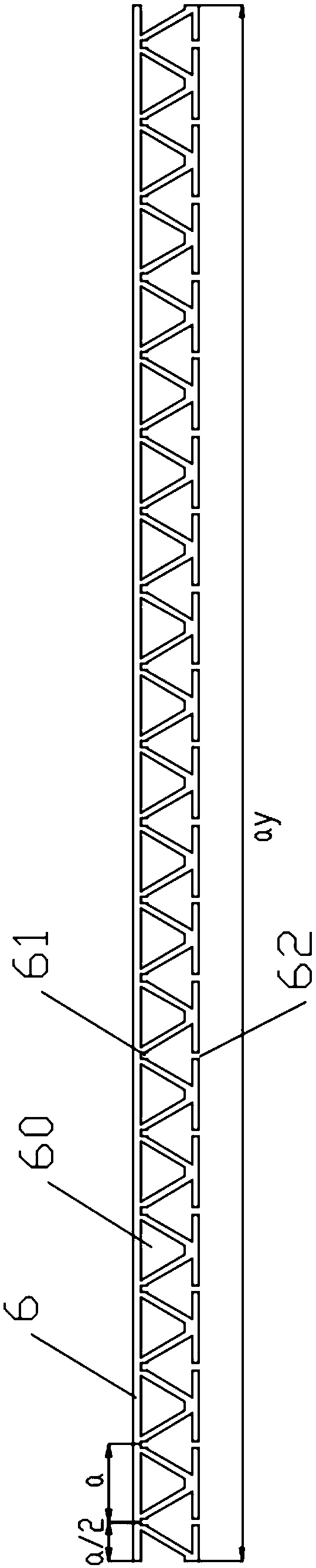 Metal lattice plate and manufacturing method thereof