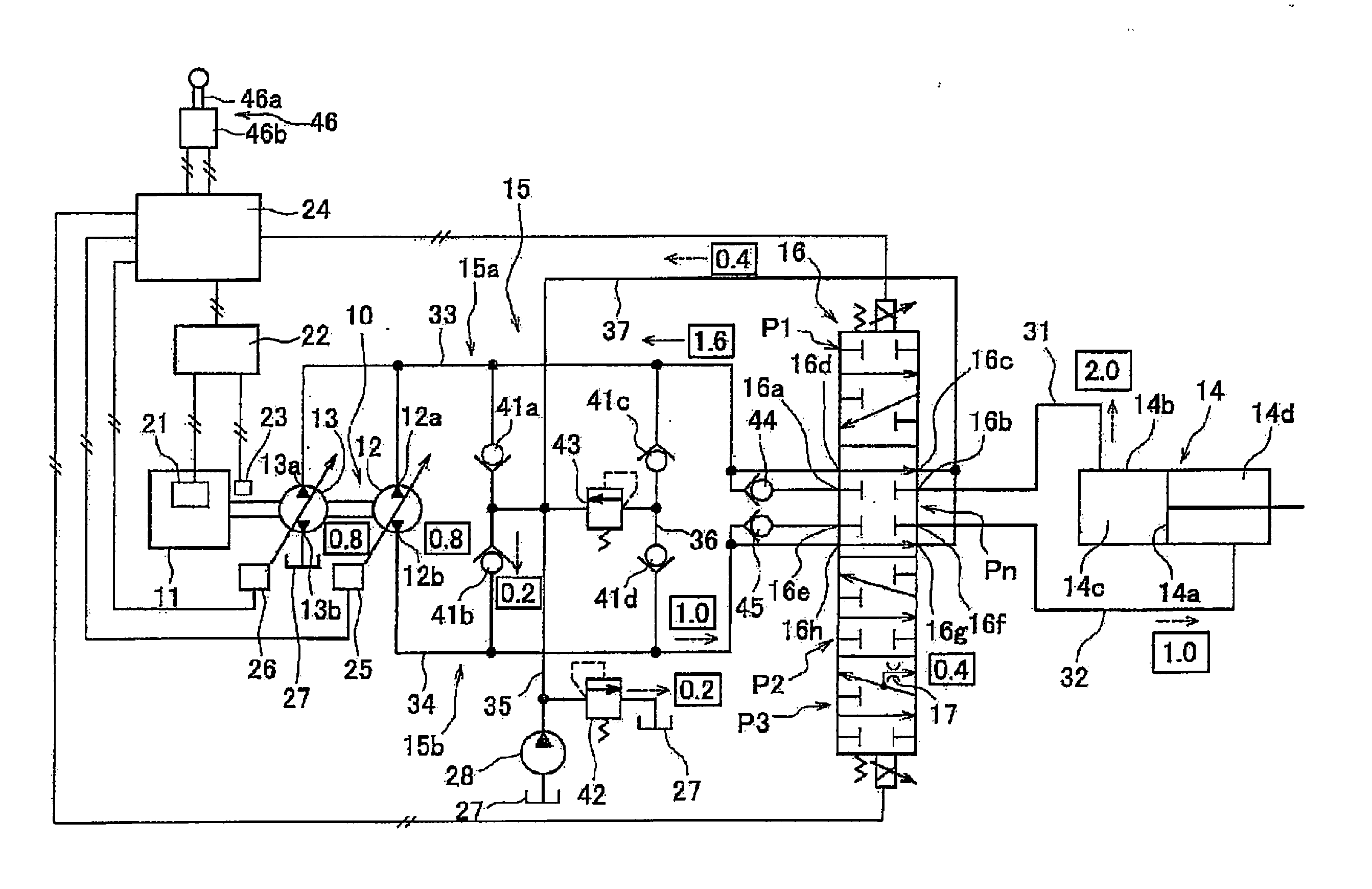 Hydraulic drive system