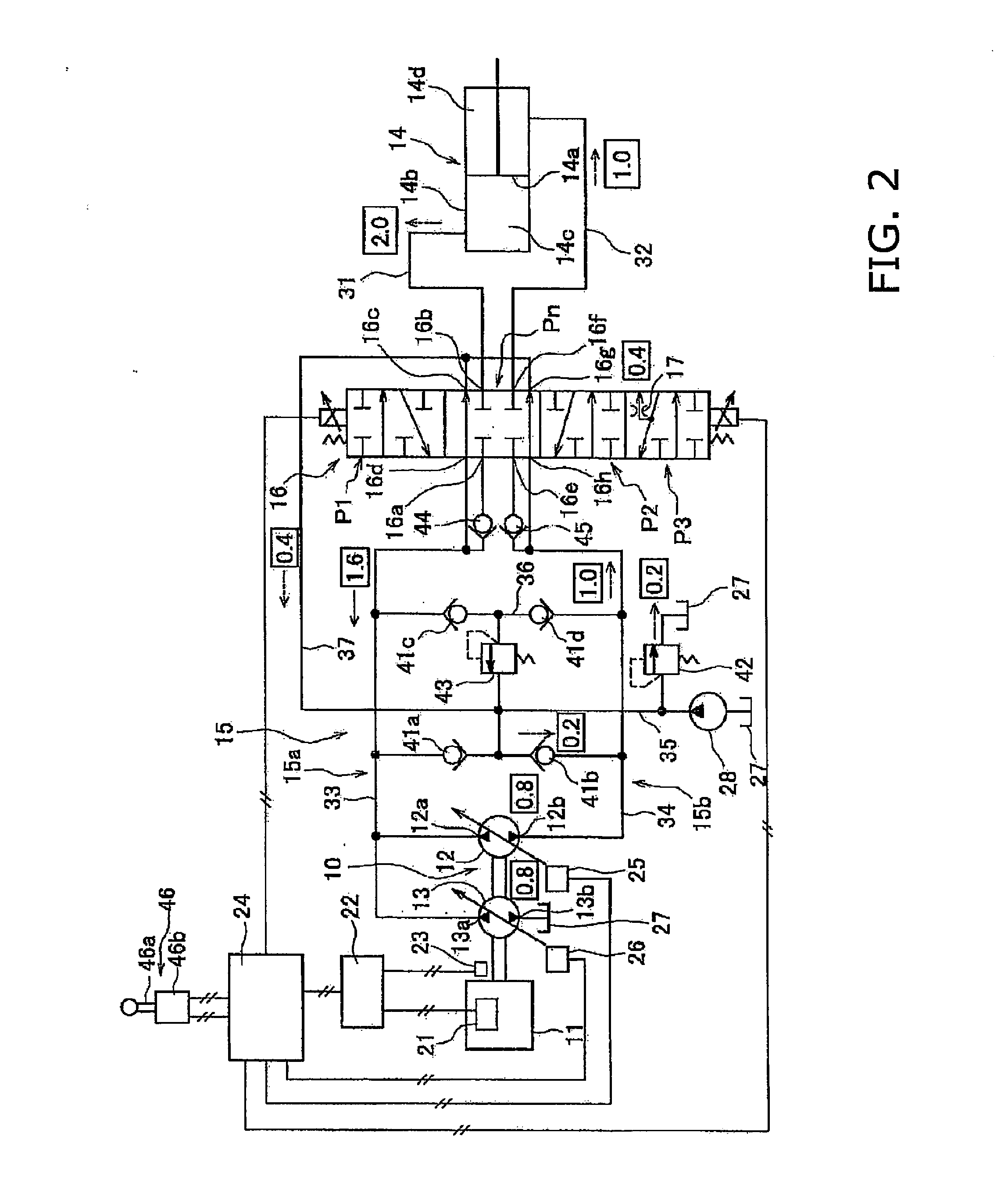 Hydraulic drive system