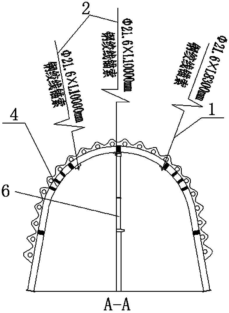 A method for retaining entry along the gob in fully mechanized caving face in high-gas three-soft and extremely unstable coal seam