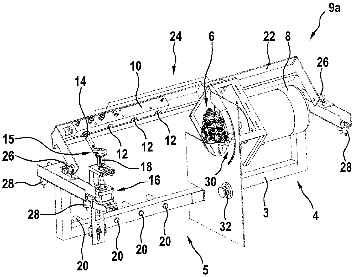 Injector test device