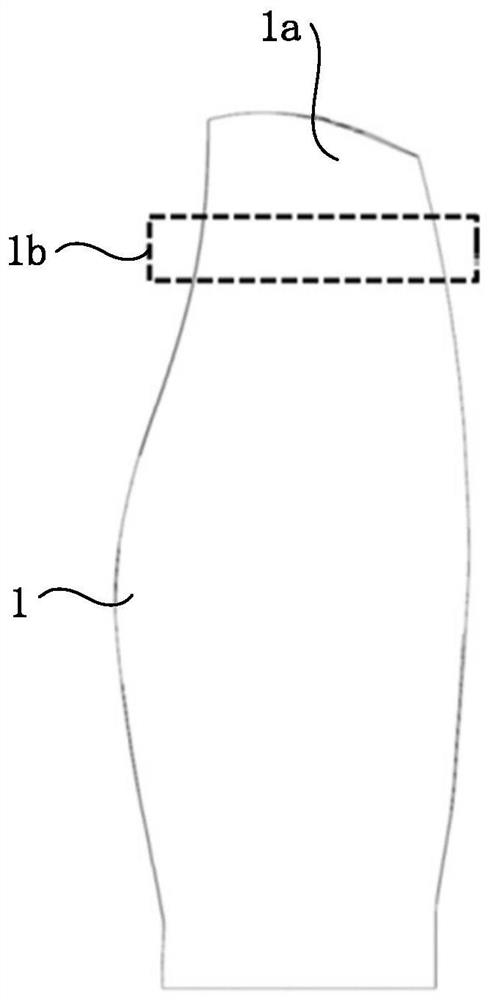 Testing method of woven composite material blade