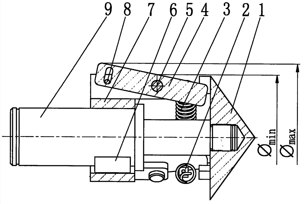 Baboon drum-centering mechanism for bamboo breaking machine