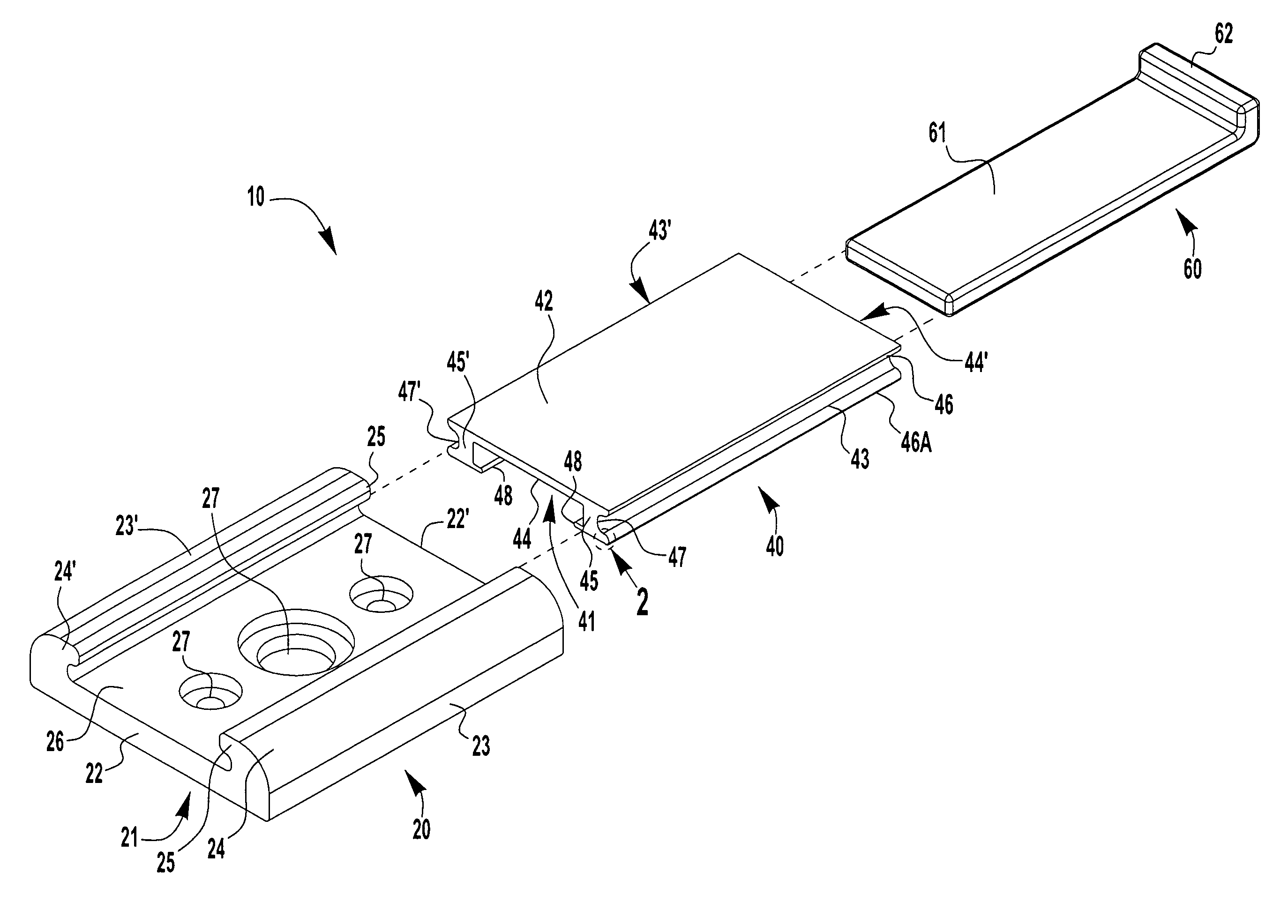 Non-penetrating elastomeric membrane anchoring system