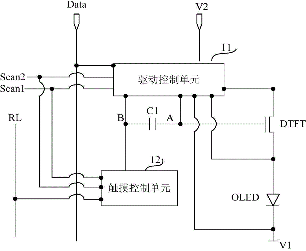 Pixel circuit as well as driving method, organic light-emitting display panel and display device thereof