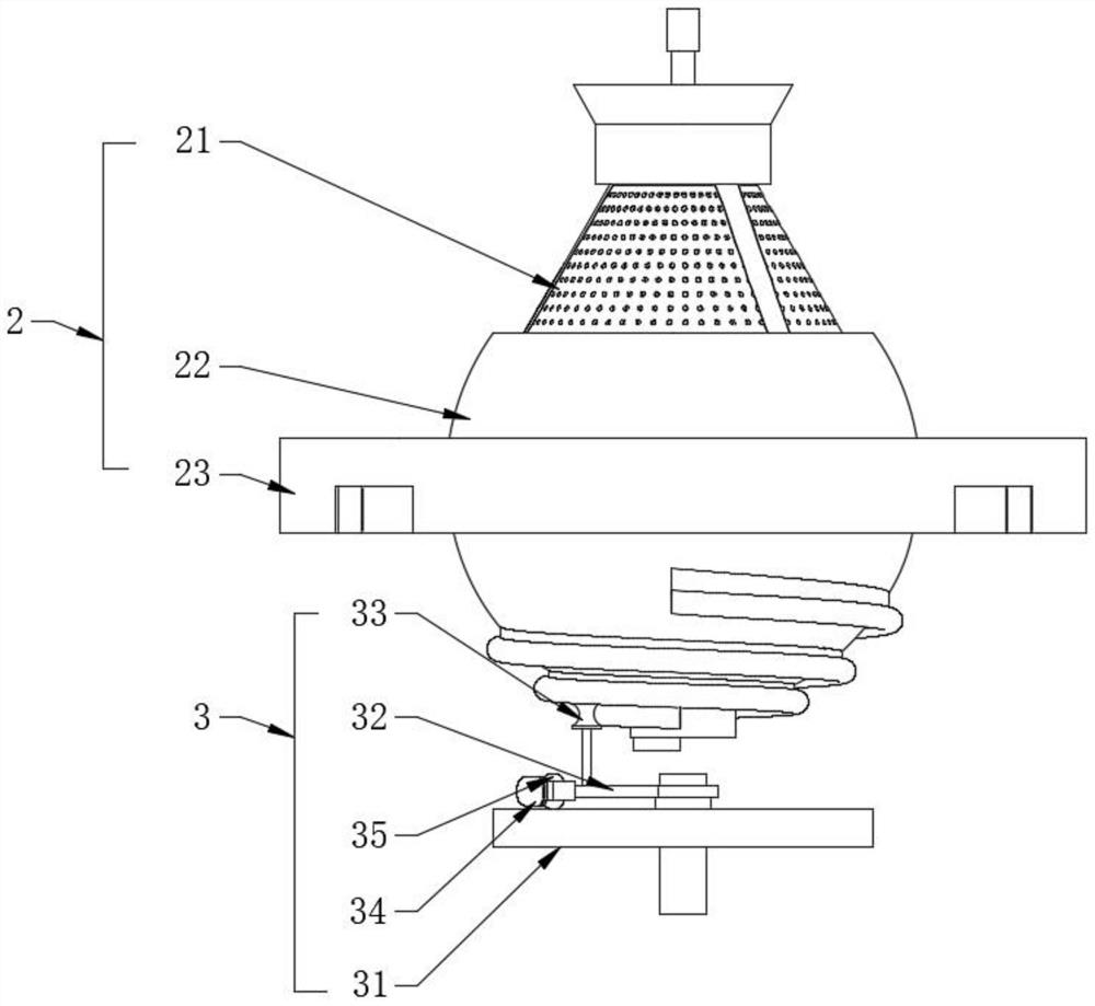 Water supply and drainage device for energy-saving building construction