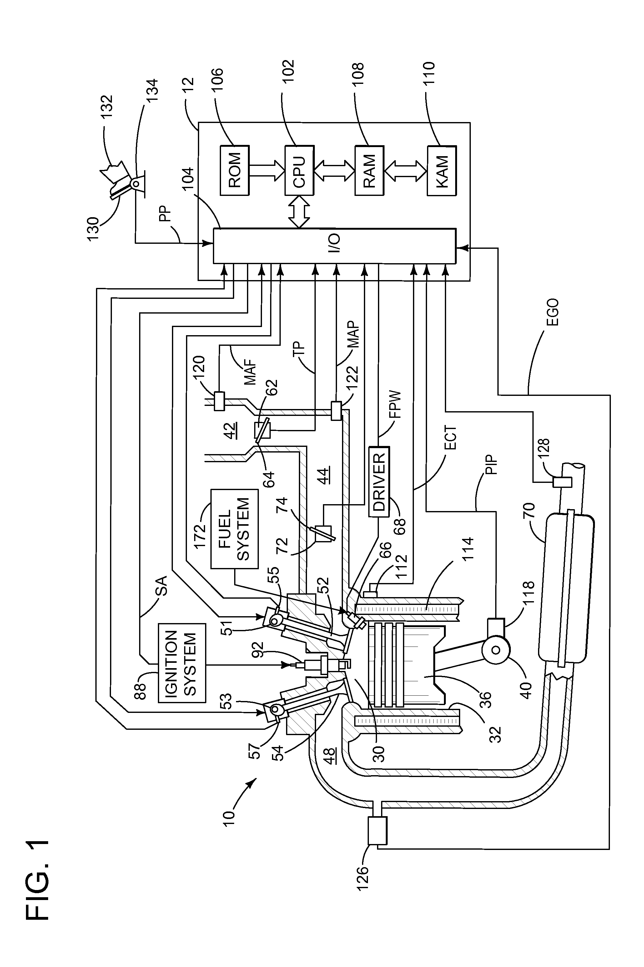 Exhaust humidity sensor