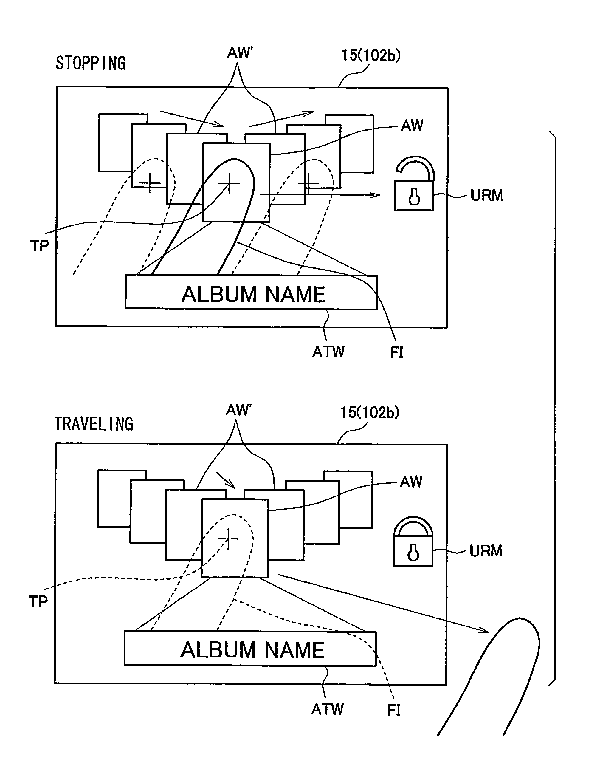 Operation apparatus for in-vehicle electronic device and method for controlling the same