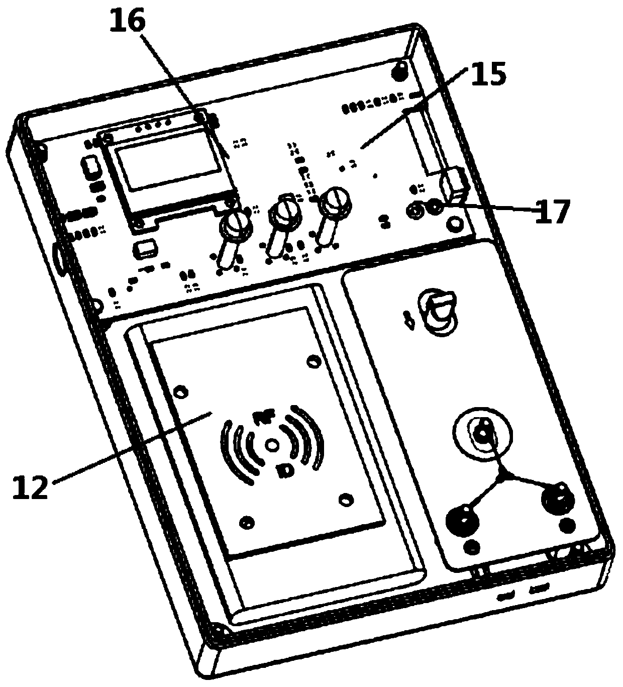 The management system for the temperature of electric welding components and the management of welding personnel applied in the factory