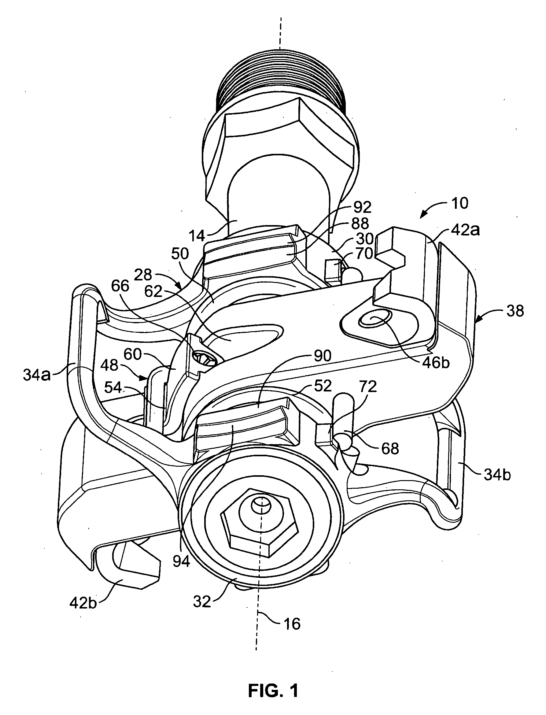 Pedal/cleat assembly