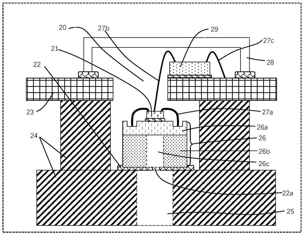 Packaging structure of MEMS pressure sensor