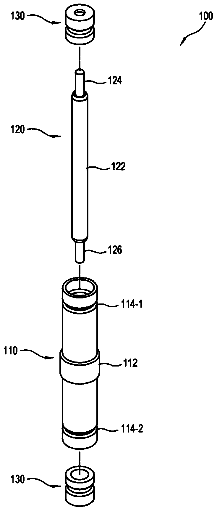 Test probe assembly and test socket