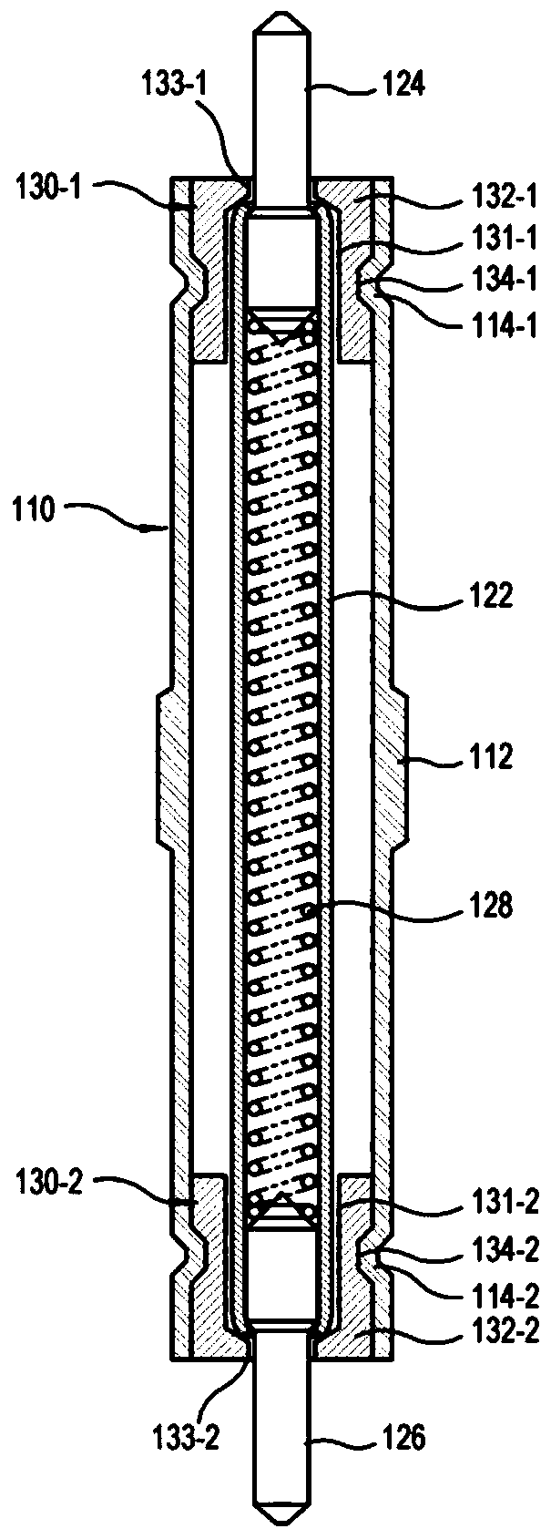 Test probe assembly and test socket