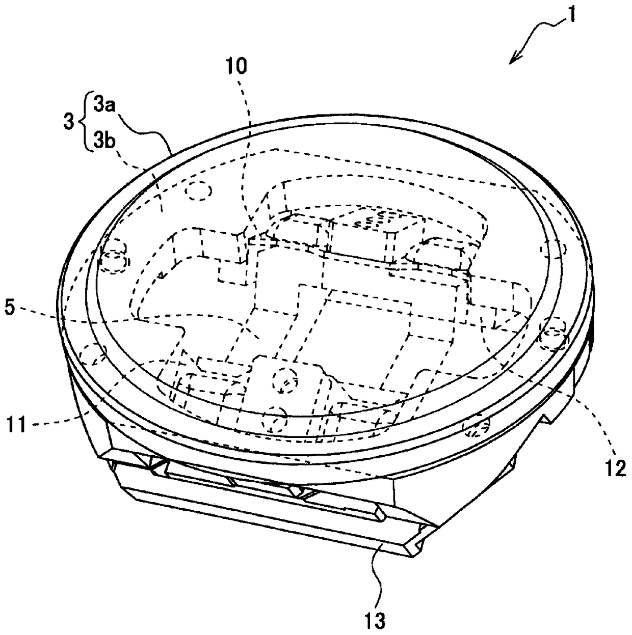 Operation position detection device