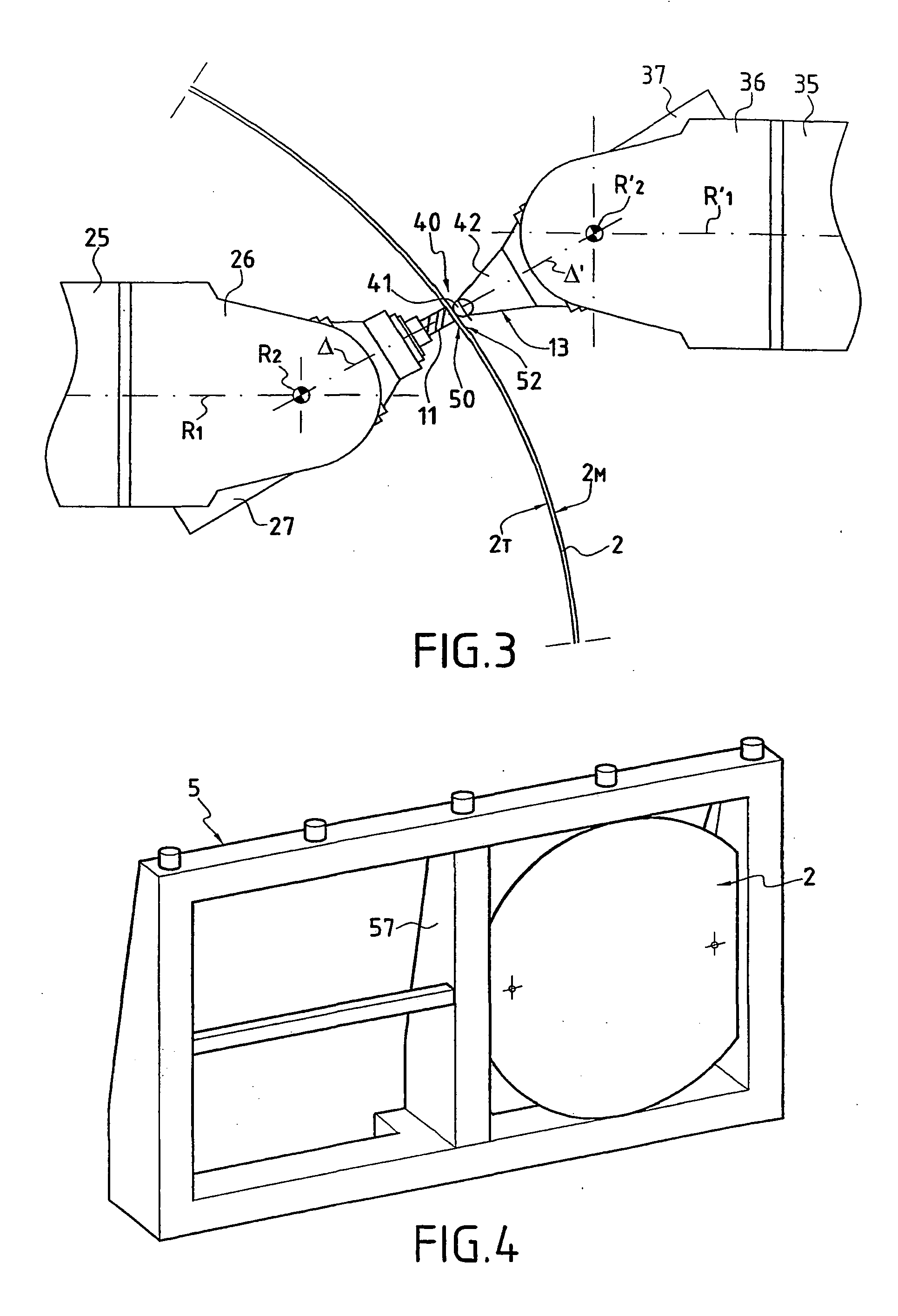 Process and a Device for the Machining of Panels