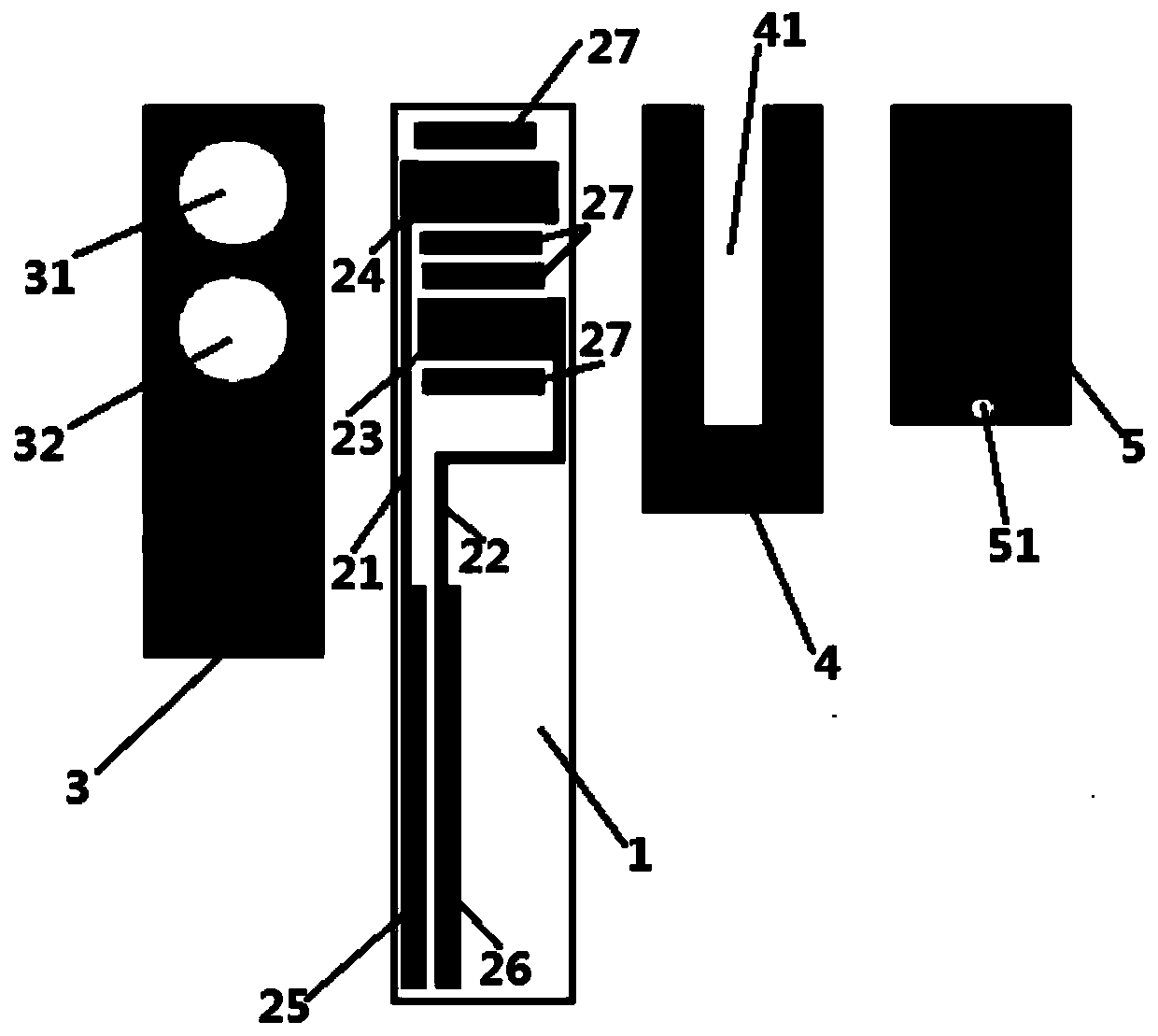 Electric potential type biosensor and detection method