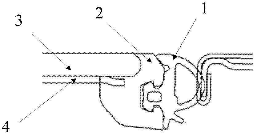 Novel skylight glass assembly for automobile