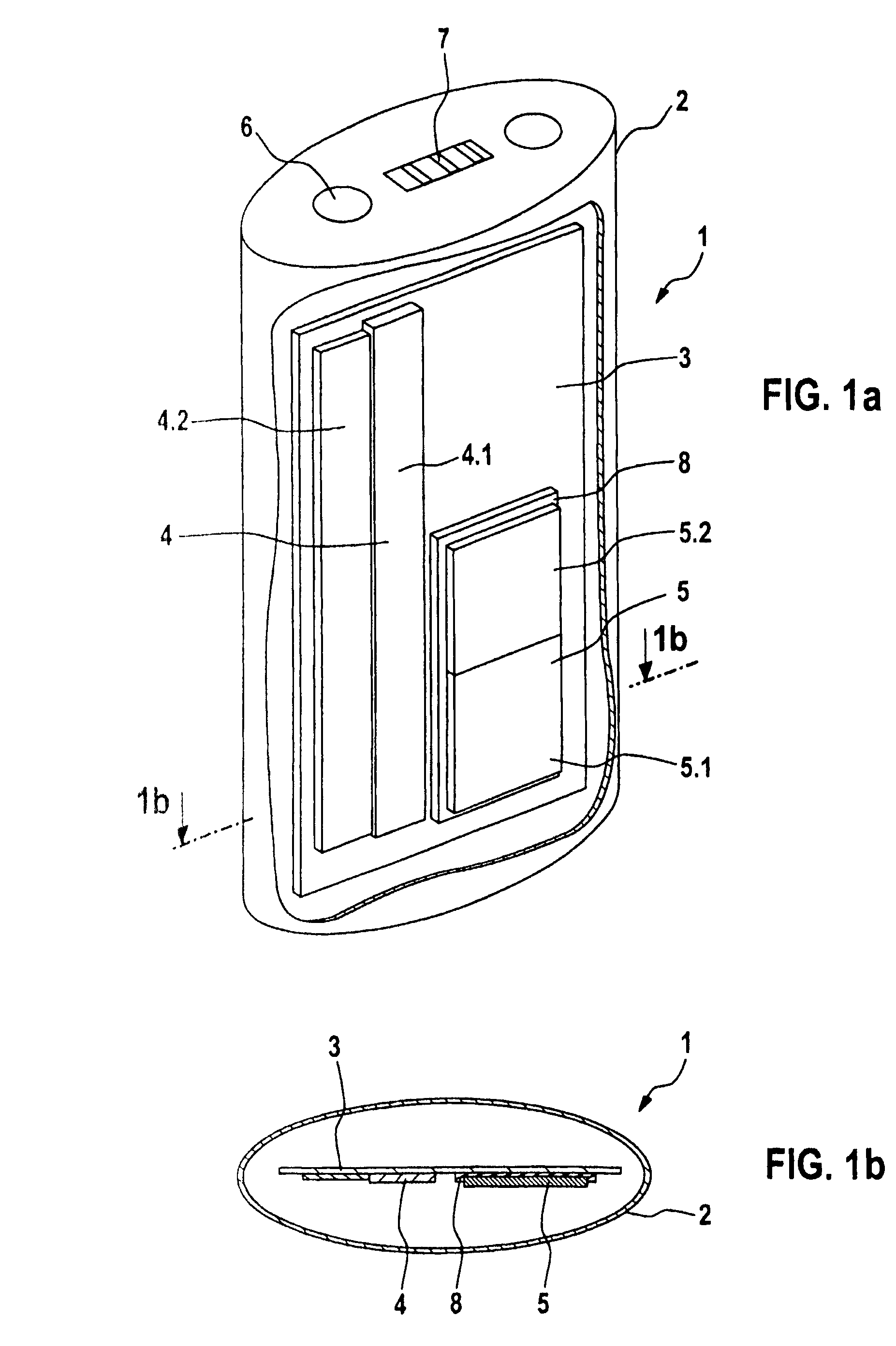 X-ray sensitive camera comprising two image receivers and X-ray device