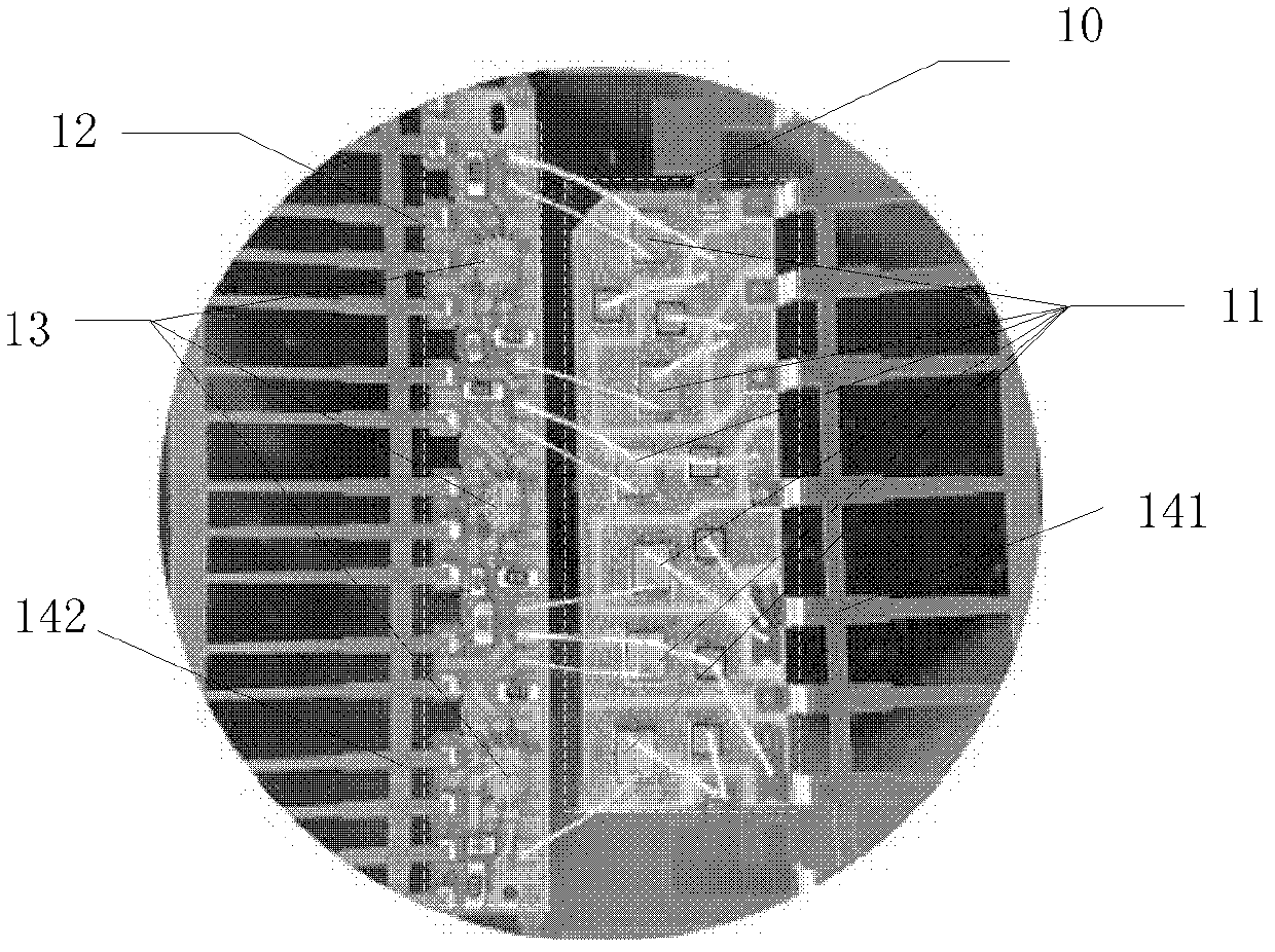 Semiconductor power module package structure and preparation method thereof