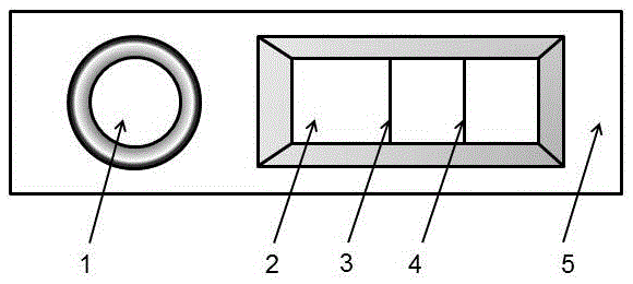 Colloidal gold chromatographic test strip for detecting cytokeratin 19 (CK19) and preparation method thereof