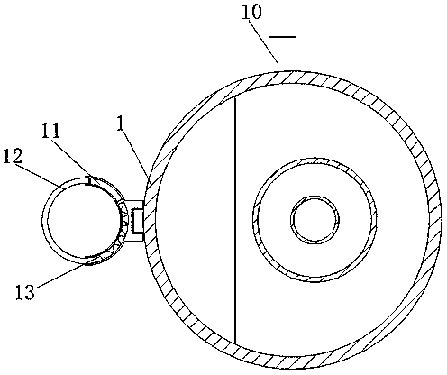 Industrial automatic liquid stirring and conveying device