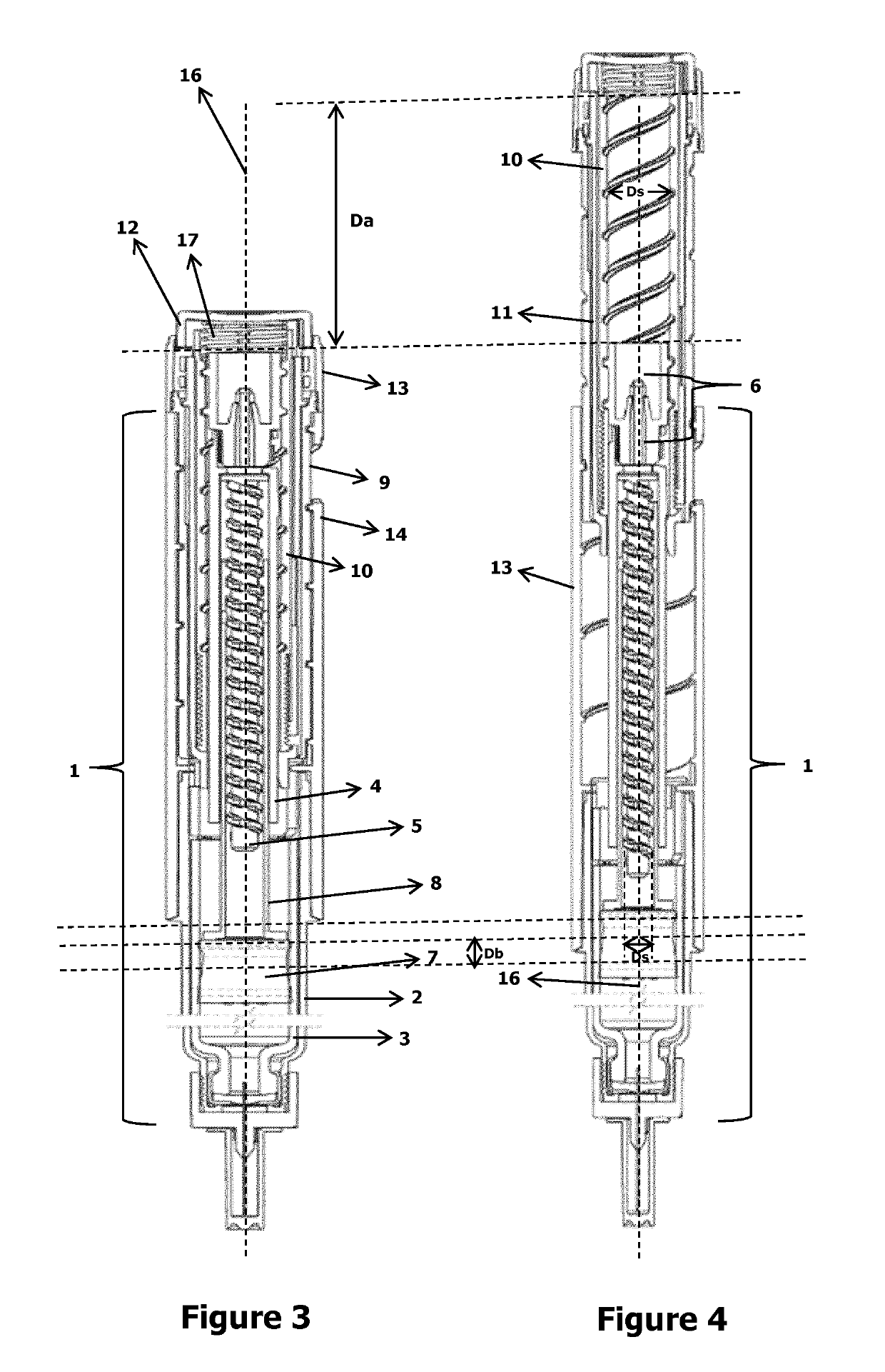 Drug delivery device for liquid pharmaceuticals