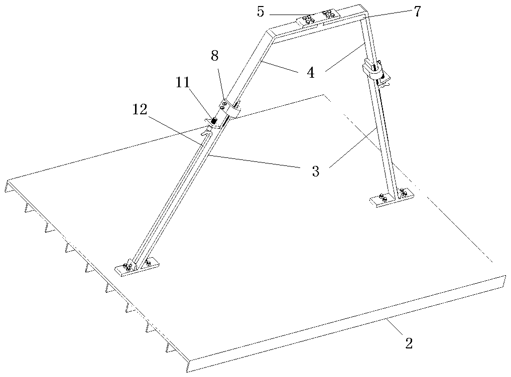 Marine damping sleeve frame