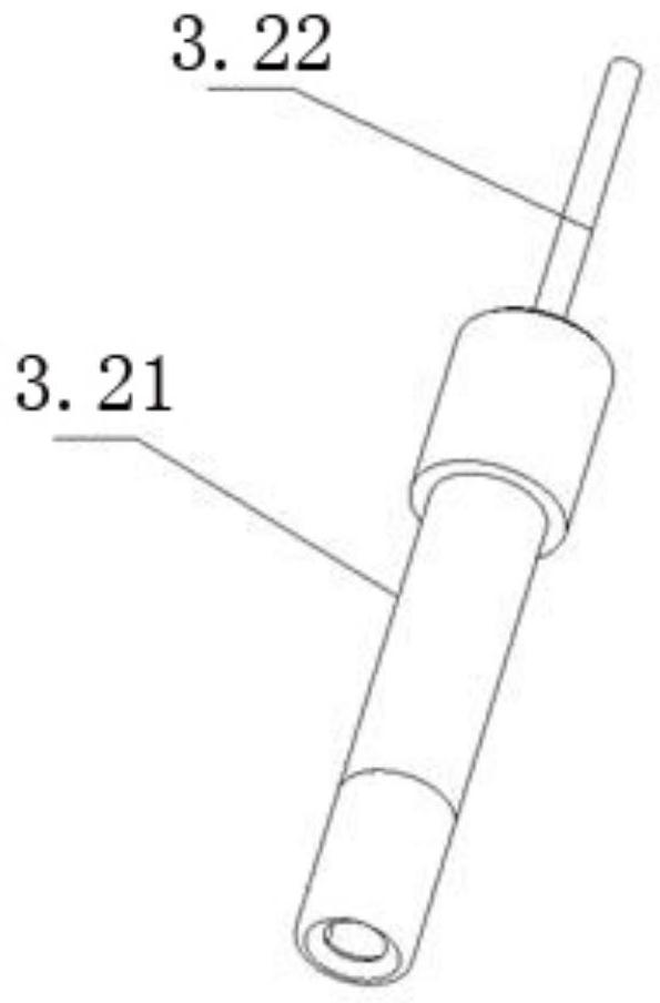 An electrical connector with a measurable mating distance and a method for testing the mating distance